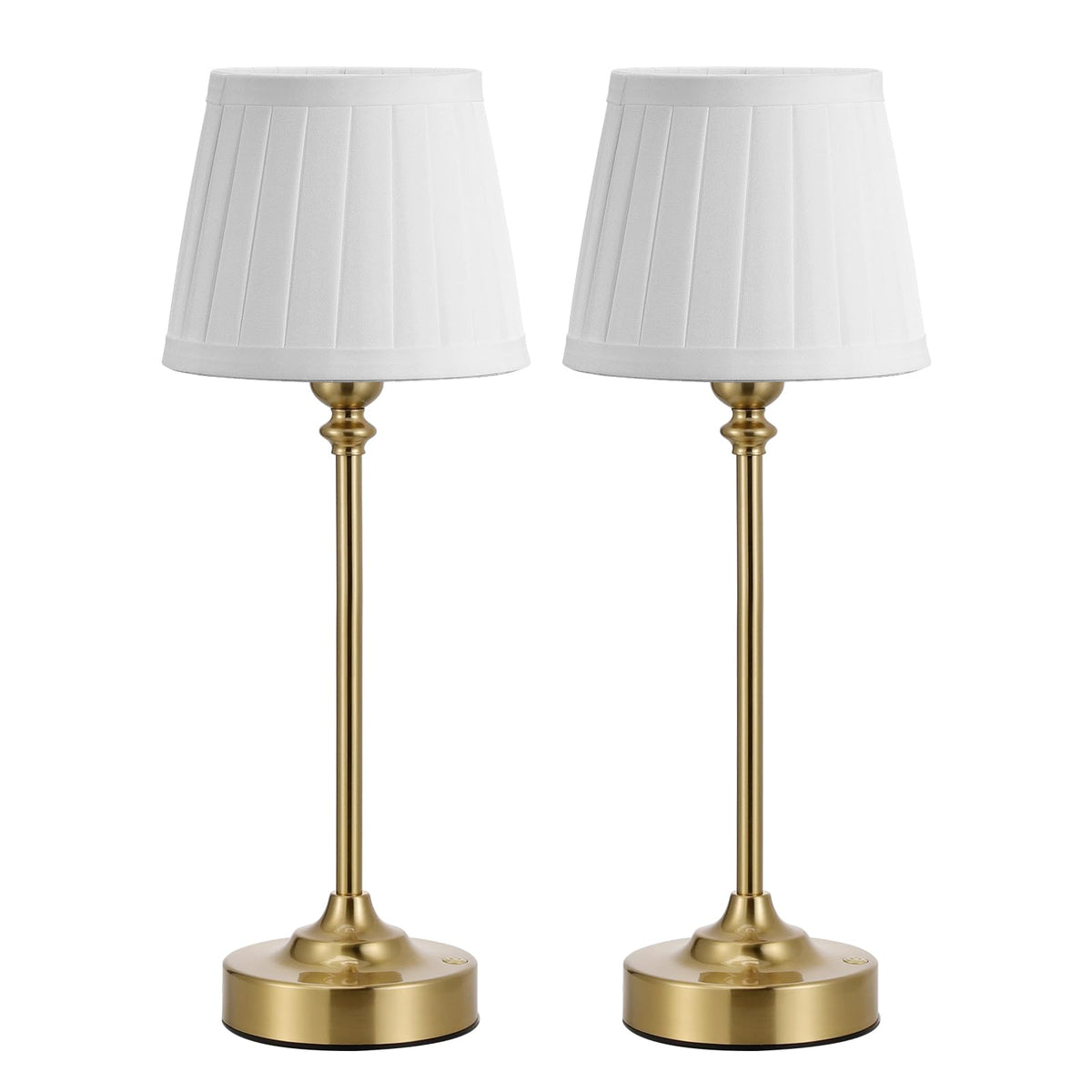 Kakanuo Gold Cordless Table Lamp with Rechargeable Battery, 1 Pack